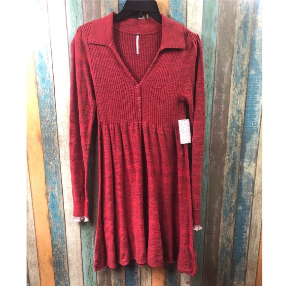 Free People Rain or Shine Space Dyed Dress - Picture 2 of 4